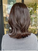 【藤田】大人女性レイヤーカット×透明感のあるベージュカラー
