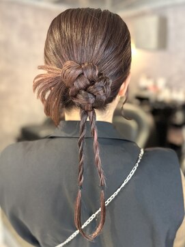 エルバイラビス 大宮(elu by lovis) 《mana》カチモリヘアセット/韓国ヘアセット/お呼ばれヘア/大宮