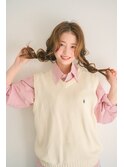 大人かわいいショコラアッシュベージュ