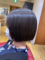 ヘアサロン アティリー(Hair Salon Attirer)&nbsp;西梅田/ボブ/グレーベージュ/白髪ぼかし/ハイライト/ベージュ