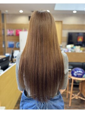 ヘアーメイク ダンス(hair make DANCE) *地毛が伸びにくい方に*自然に馴染むロングヘア|米子*