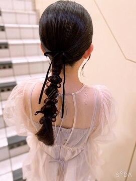 ヘアメイク ジェイエム タイト編みおろし