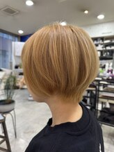 ヂルチヘアー(zilch hair)&nbsp;［髪質改善］ゴールドベージュボブ