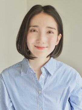 インセプション 銀座(INCEPTION) ぱつっとボブ・ショート/前髪あり/絶壁解消/30代/40代/大人