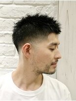ヨシザワインク プレミアム 横浜 桜木町店(YOSHIZAWA Inc. PREMIUM) 男前スパイキースキンフェードメンズザクザク清潔感バーバー