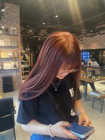 オーガニックトリコ 所沢(organic+tricot)&nbsp;春夏おすすめ！ブリーチなしレッドカラー