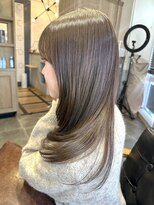 ラボヌールヘアーレーヴ 池袋店(La Bonheur hair reve)&nbsp;オリーブベージュ/艶髪/艶カラー/佐藤