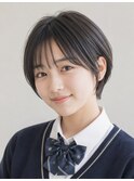 中学生に人気◎ナチュラルショート