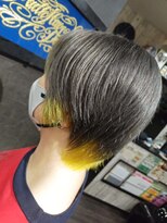 フェイスヘアーデザイン(Faith Hair Design) グレー+イエロー