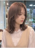 ♪韓国レイヤー/レイヤーカット/くびれレイヤ/顔まわりレイヤー