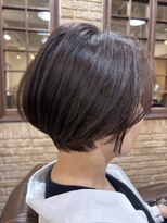 ハンナ(hanna)&nbsp;ピンクベージュ丸みショート