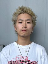 ラッド(Rad)&nbsp;メンズハイトーン/メンズブリーチ/スパイキーショート/メンズ