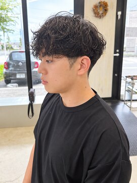 ユイマァルスロウ 岡山(YUIMARLSLOW) メンズサロンYUIMARLSLOW★20代30代40代岡山★ニュアンスパーマ
