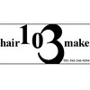 ワンスリー ヘアーメイク(103 hair make)のお店ロゴ