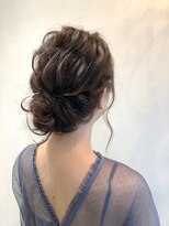 ノル(nol.)&nbsp;［toshi’sアレンジ］ゆるふあ大人可愛いシニヨンヘア