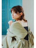 【瀬田◆エクファヘアリゾート】カジュアルハーフアップ