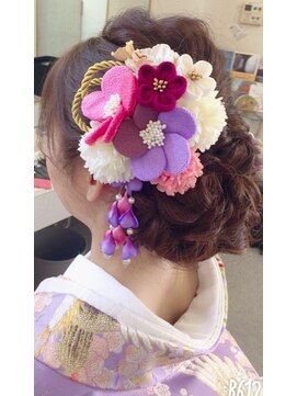 浜田美容室 和装ヘアーセット