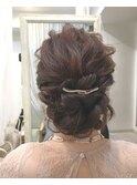 ShellBearヘアアレンジ☆振袖/袴/着物/銀座/東銀座/ヘアセット