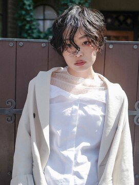 マウロア(MAULOA) 【MAULOA】ワンサイドショート マッシュ 大人ダークカラー