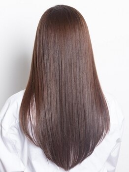 プログレス 龍ヶ崎店(PROGRESS by ヂェムクローバーヘアー)の写真/【あなたらしさ×トレンドを叶える】抜群の手触りに感動！シルクのような上質ストレートを実現♪【龍ヶ崎】