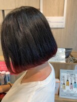 ヘアリゾートクランプ(hair resort clamp) グラデーションレッド