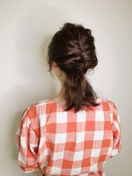 エアー 大阪(AIR) ☆air-OSAKA☆栃本優美☆お客様ヘアアレンジ