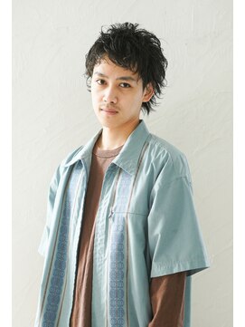 美容室 アモール(amor) 軽やかに動くショートウルフ　メンズ