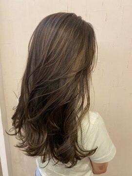 ナナナパレナ 梅田店(nanana parena) レイヤーカットでくびれと韓国式で作る"顔まわり"が可愛い