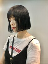 インビテーション 名古屋(invitation)&nbsp;黒髪ラインボブ