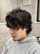 ヘアサロン シュウ 【戸田公園5分/メンズバーバー】ウルフ×ニュアンスパーマ