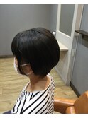 丸みショートボブ