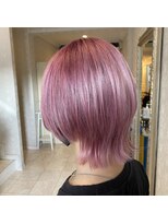 ヘアスタジオ アルス 御池店(hair Studio A.R.S)&nbsp;ピンク ×  ウルフ