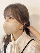 リアン(Lien)&nbsp;顔周りカット/韓国カット/シースルーバング/MARINA