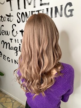 ヘアーデザインルアナ(Hair design Luana.) ミルクティーブラウン