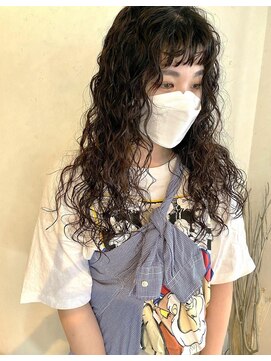 キティン 吉祥寺(kitin) 《kitin吉祥寺》　グランジ　スパイラル　ロング　パーマ