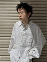 ヒュージ 三軒茶屋(huge)&nbsp;アップバング/束感ショート/ツーブロックマッシュ/コンマヘア