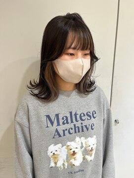 エミィ(emme) 【emme×笹川】イヤリングカラー×ベージュ