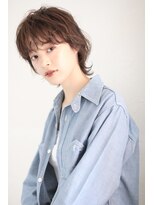 ファム(FAM)&nbsp;マッシュ　ミニウルフ　パーマ　ハイライト　代官山　恵比寿