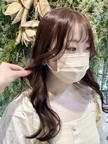 ゼスト 三鷹店(ZEST)&nbsp;【ZEST三鷹 平野葵】ブリーチなしでピンクブラウンカラー！