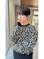 ハルキミナト ジャパン トウキョウ(HARUKI MINATO japan TOKYO)&nbsp;20代30代40代/アッシュブラック/黒髪/くびれショート/表参道