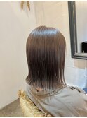 切りっぱなしボブ