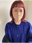 ワイドバングなマッシュウルフ