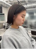 切りっぱなしボブミニボブ大人ボブ