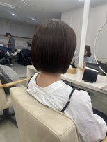 サンド 鹿児島中央(sand)&nbsp;@ayumi_sand  あごラインボブ　ストンボブ　ボブ