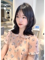 くびれレイヤーカット顔まわりカットウルフ20代30代40代