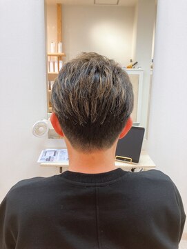 ヘアーアンジュ(Hair Ange) メンズ　ハイライト