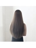 触りたくなる髪◎グレージュ