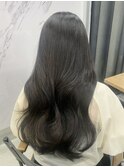 地毛風オリーブグレージュ/6～7トーン/就活カラー 上野