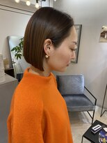 ジエクト ヴィシア(The Ect VIXIA) かっこいいボブ 切りっぱなし クール 前髪かきあげボブ