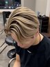 【外国人風デザイン】メンズカット+メンズバレイヤージ ￥16900